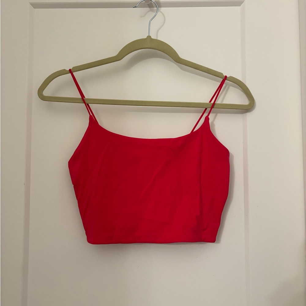 Pink Garage Crop Top